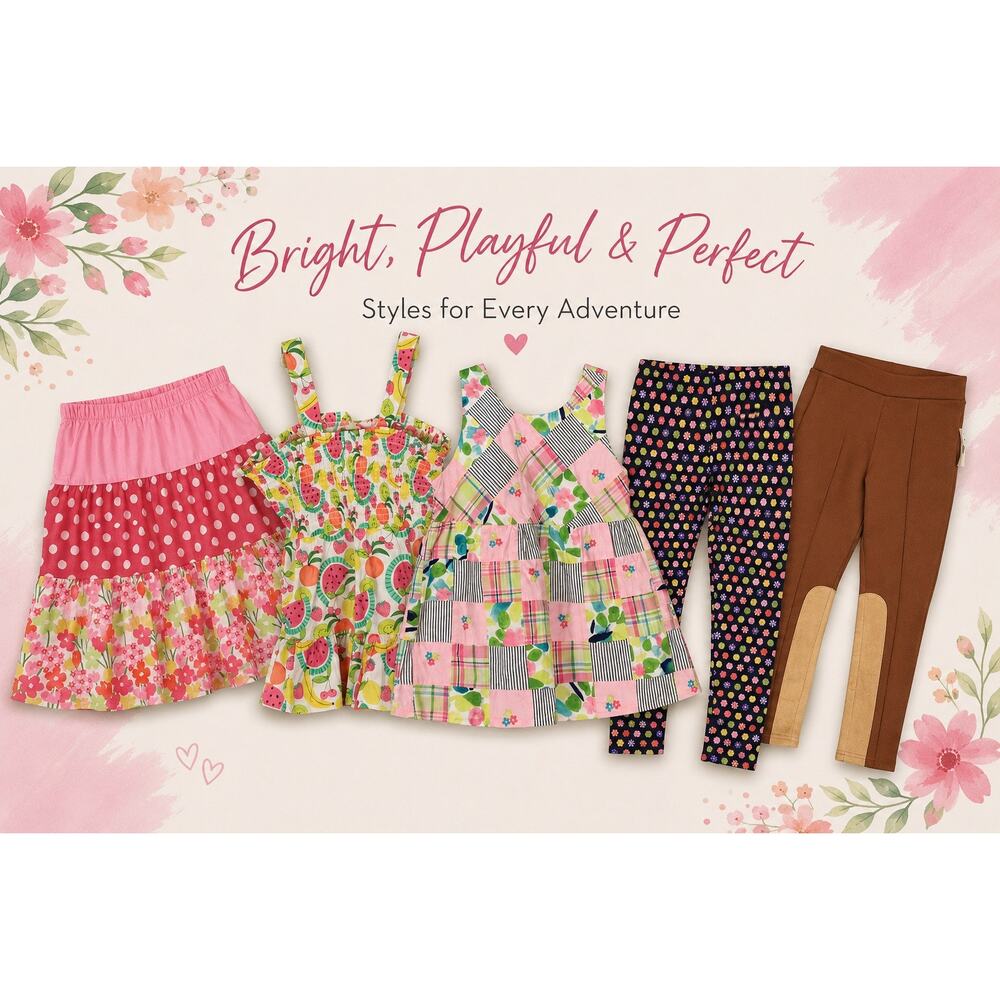 Gymboree Bright Playful & Perfect Mixed Lot – Size 12 – NWT & EUC